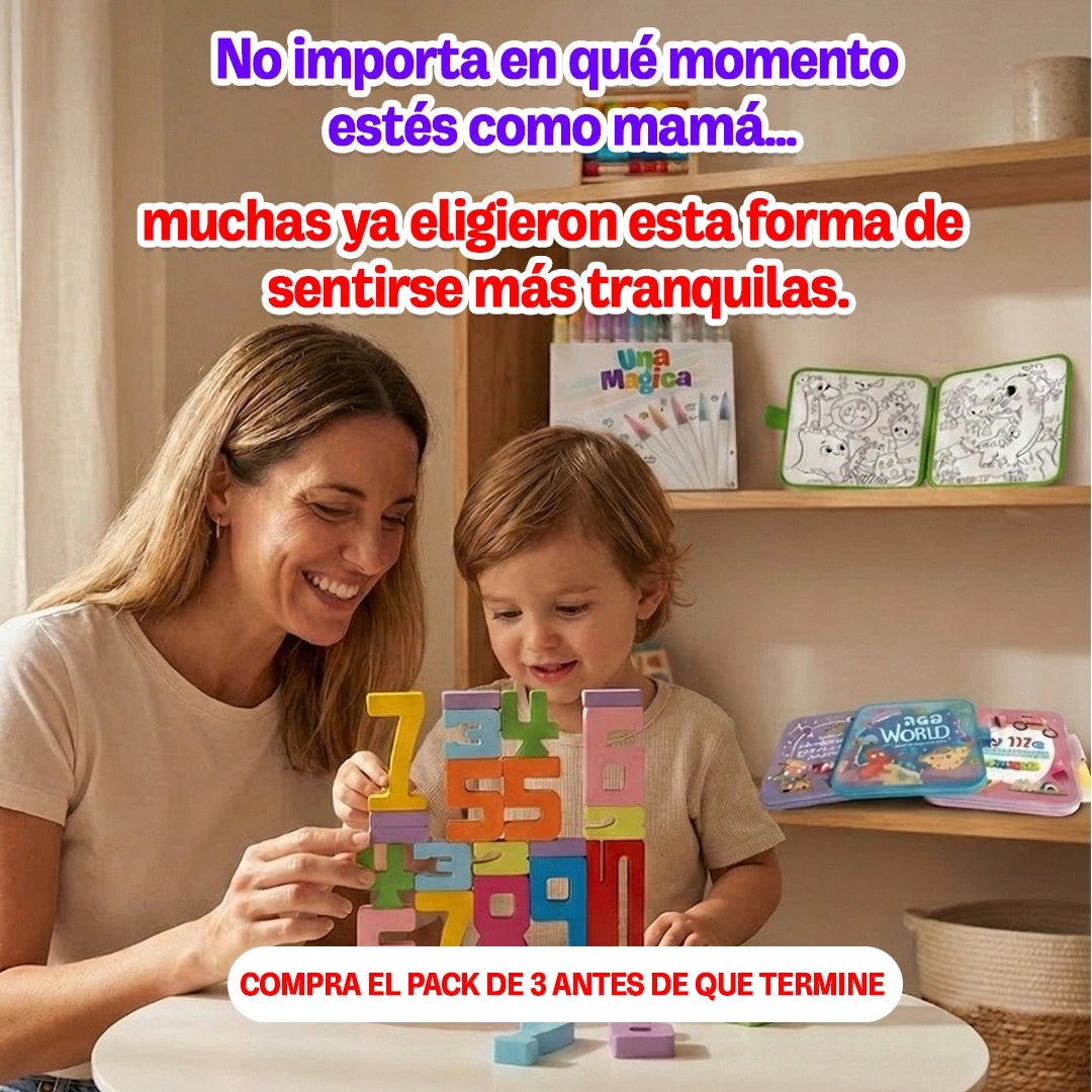 Raveliza™ UnaMagica Set creativo y educativo 3 en 1