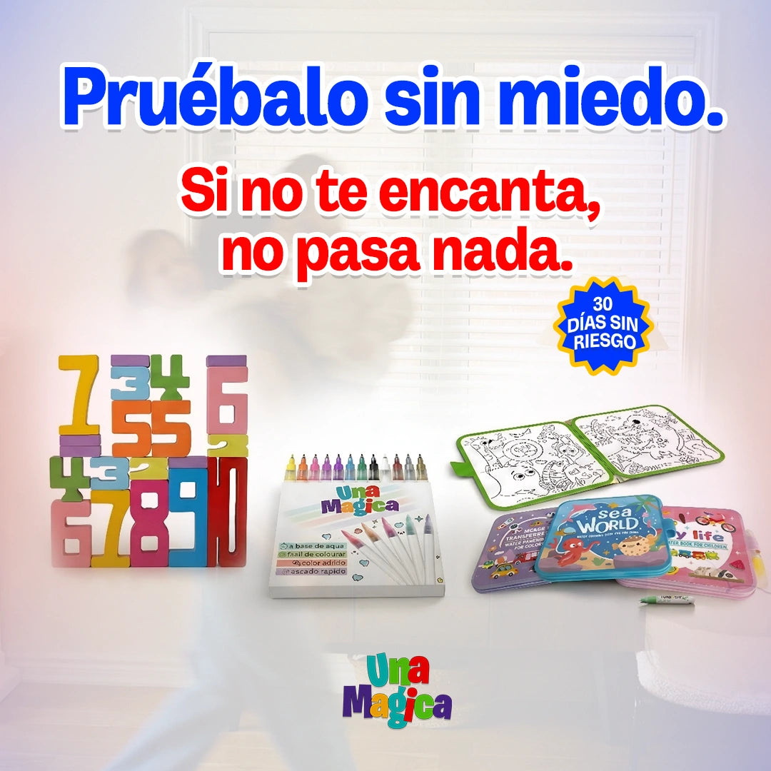 Raveliza™ UnaMagica Set creativo y educativo 3 en 1