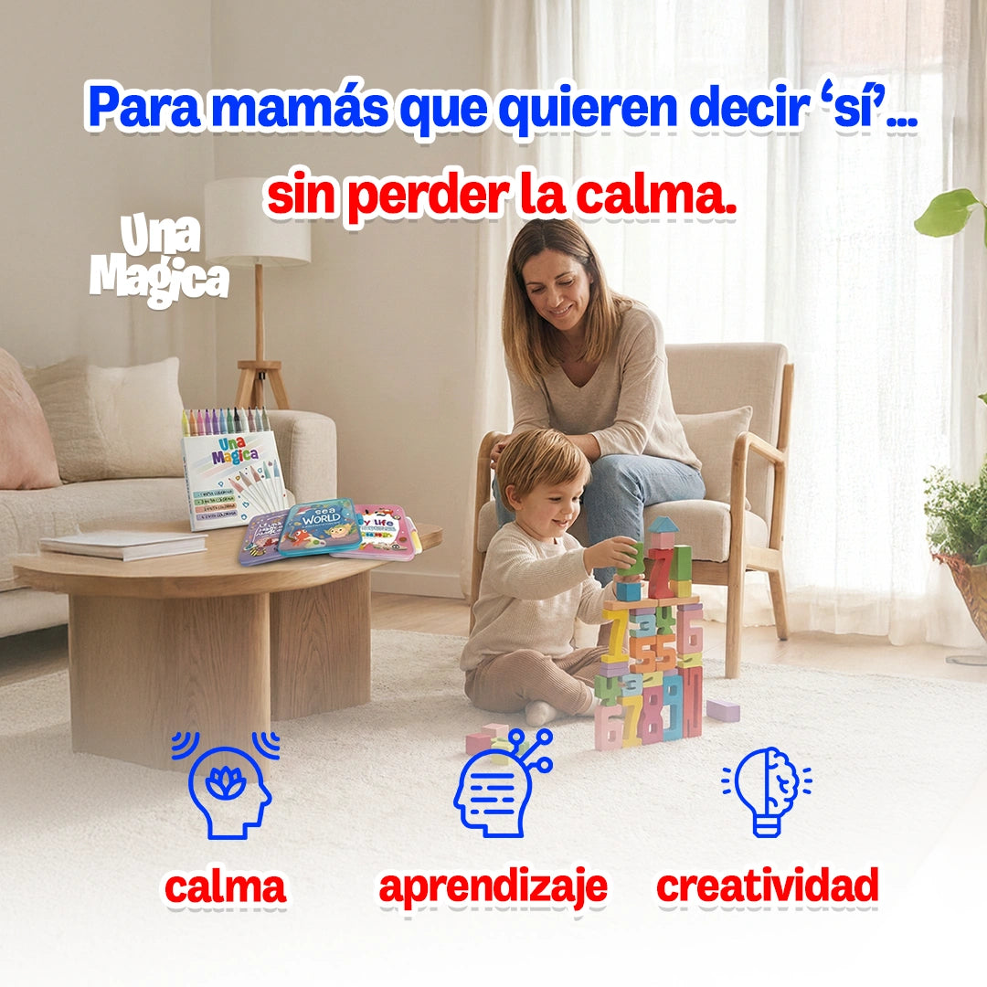 Raveliza™ UnaMagica Set creativo y educativo 3 en 1
