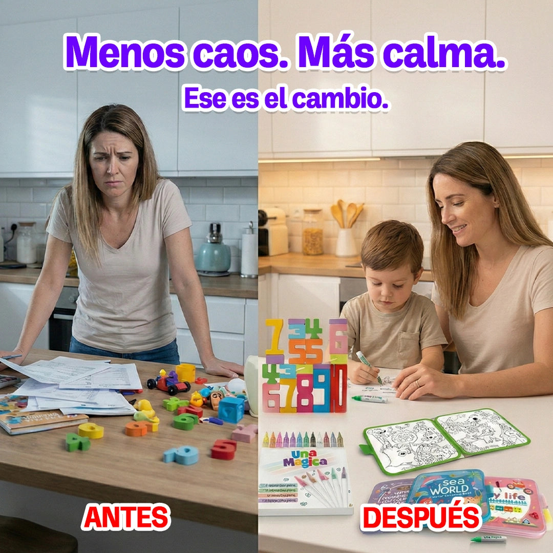 Raveliza™ UnaMagica Set creativo y educativo 3 en 1