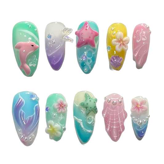 Set de uñas adorables para niños